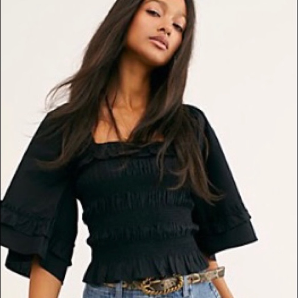 Shirred Perfection Top